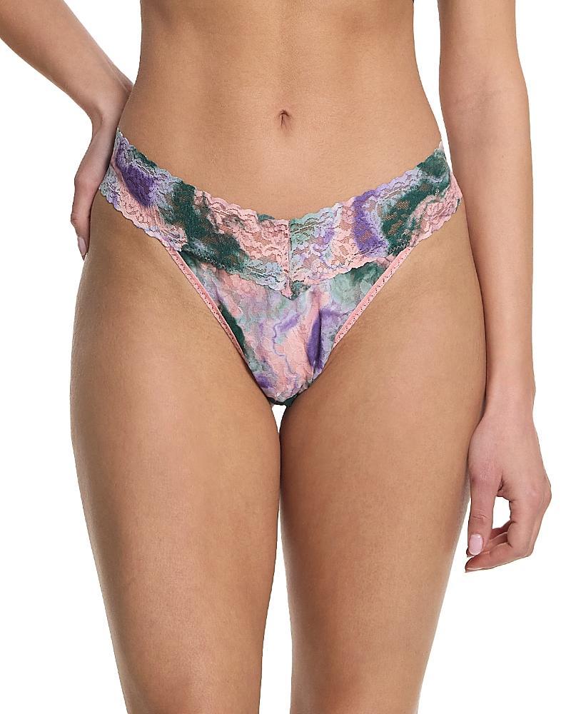 Hanky Panky Printed Original Rise Thong (Be Mine Print) Women's Underwear Product Image