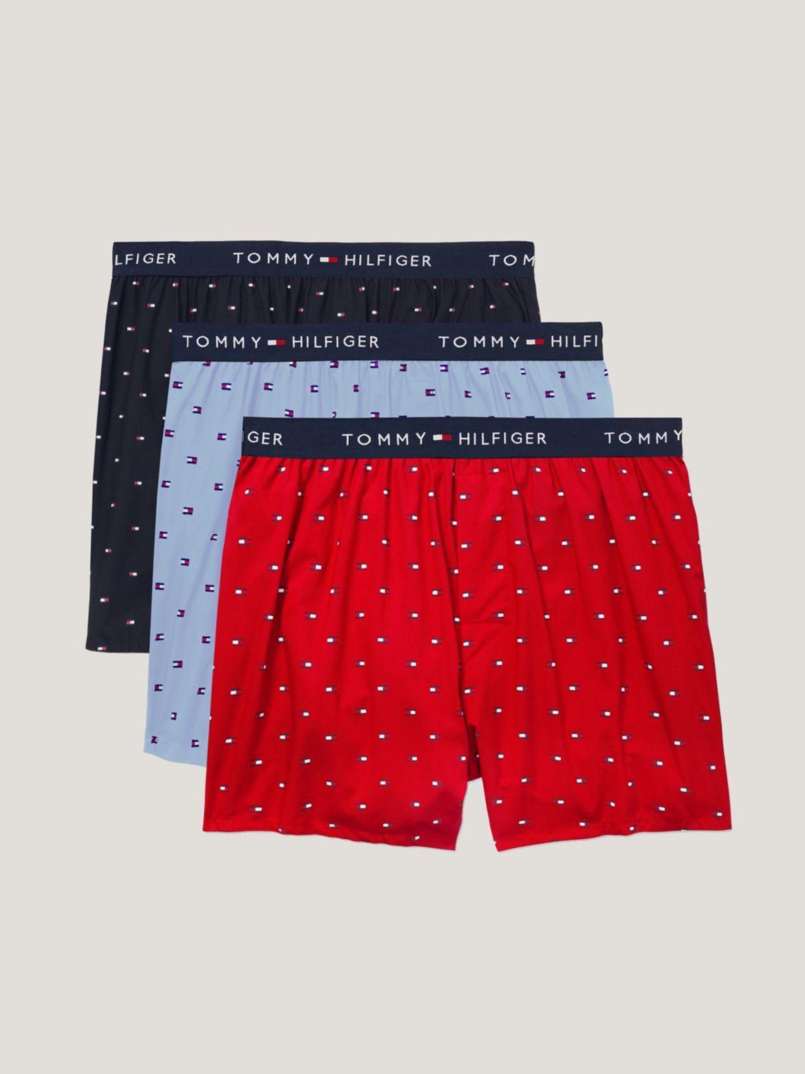 Tommy Hilfiger Men's Cotton Classics Slim Fit Boxer 3-Pack Product Image