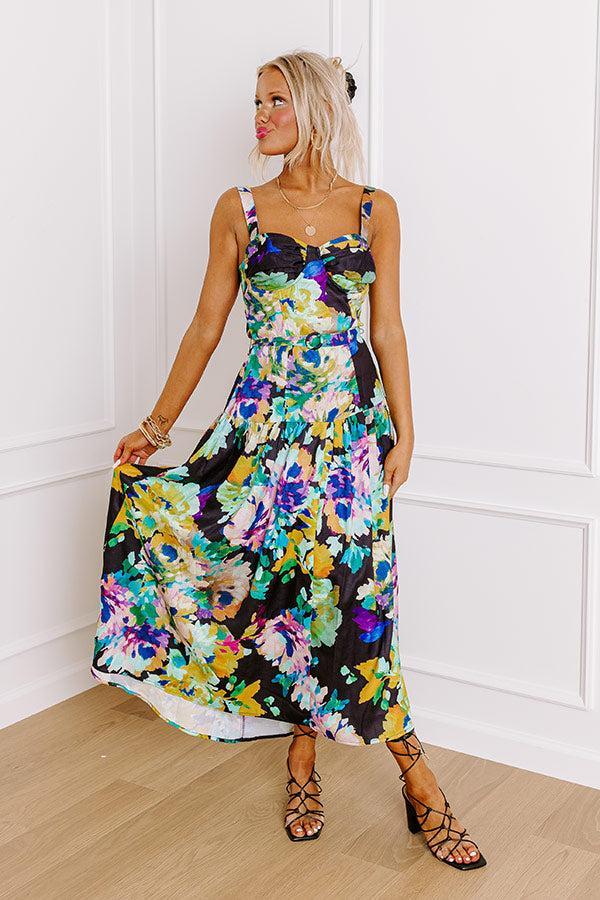 Twilight Toast Floral Midi Product Image