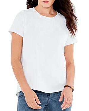 NZT by NIC+ZOE Stretch Cotton Shirttail T-Shirt Product Image