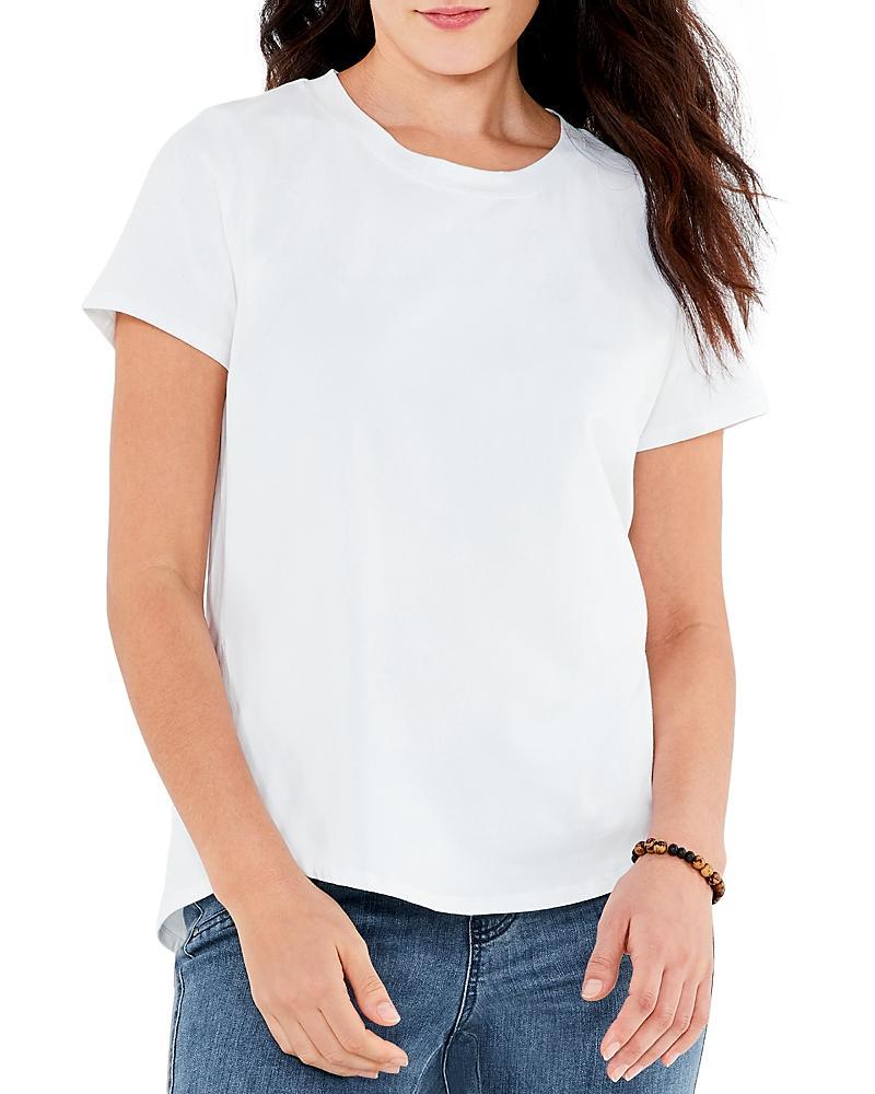 NZT by NIC+ZOE Stretch Cotton Shirttail T-Shirt Product Image