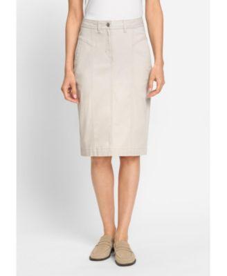 Women's Stretch Twill Skirt Product Image