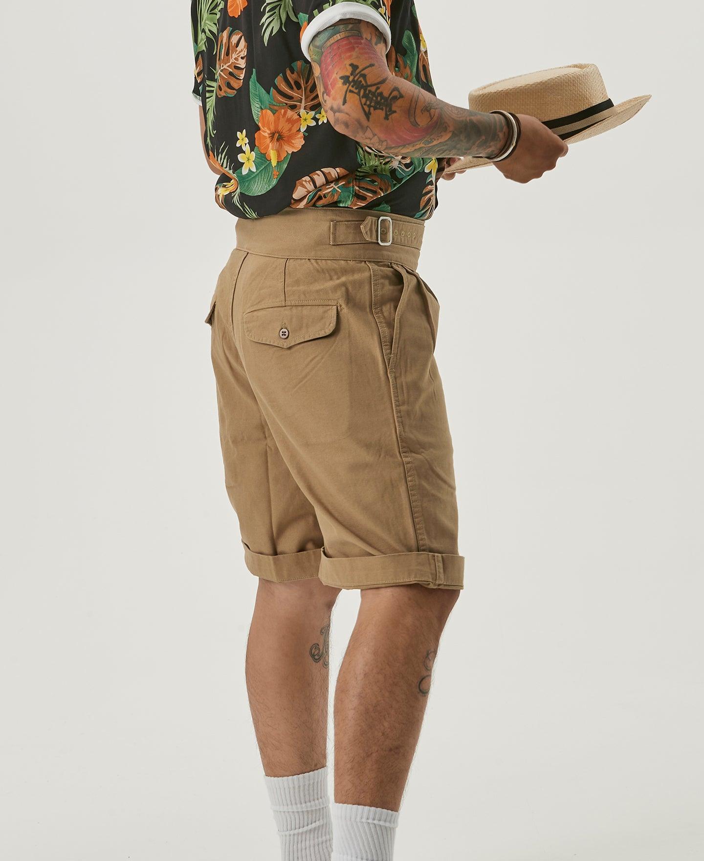 British Army Gurkha Bermuda Shorts - Khaki Product Image