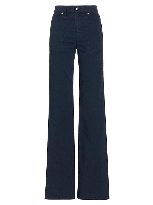 Veronica Beard Crosbie Wide Leg Jeans Product Image