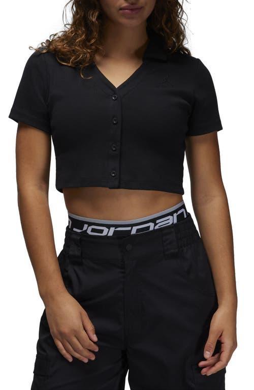 Women's Jordan Short-Sleeve Knit Top Product Image