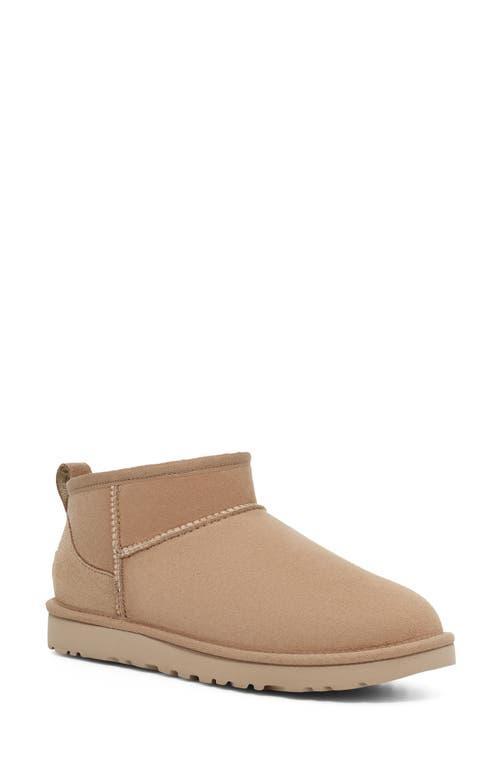 UGG Classic Ultra Mini Boot in Beige Product Image