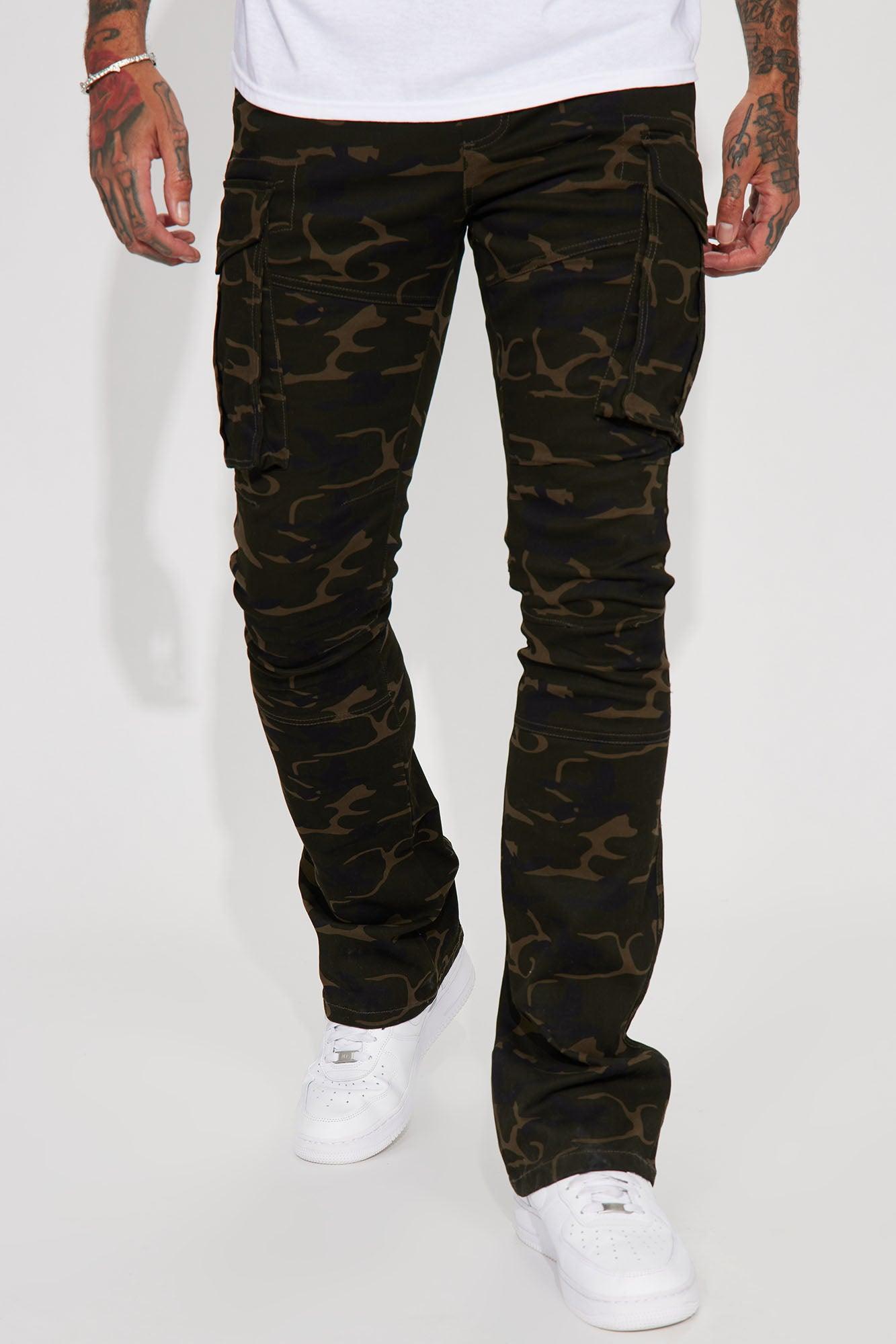 Moments Stolen Slim Cargo Pants - Camouflage Product Image