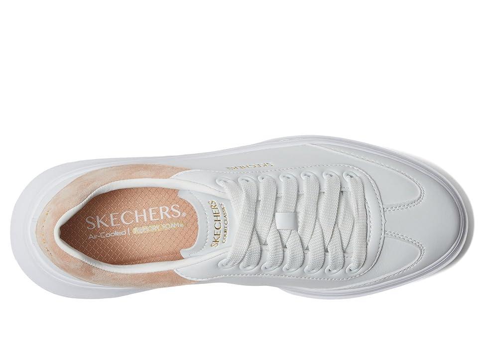 Skechers Womens Cordova Classic - Best Behavior Casual Sneakers from Finish Line - White Product Image