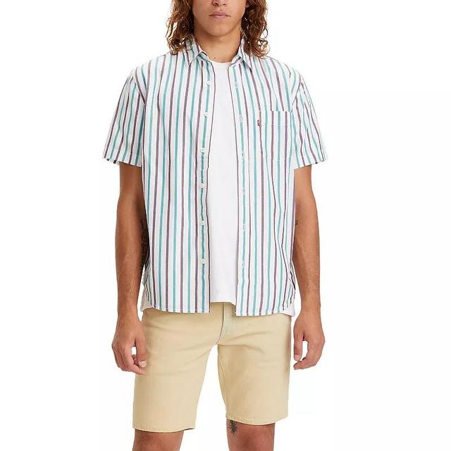 Mens Levis Classic Standard Fit Short Sleeve Shirt Product Image