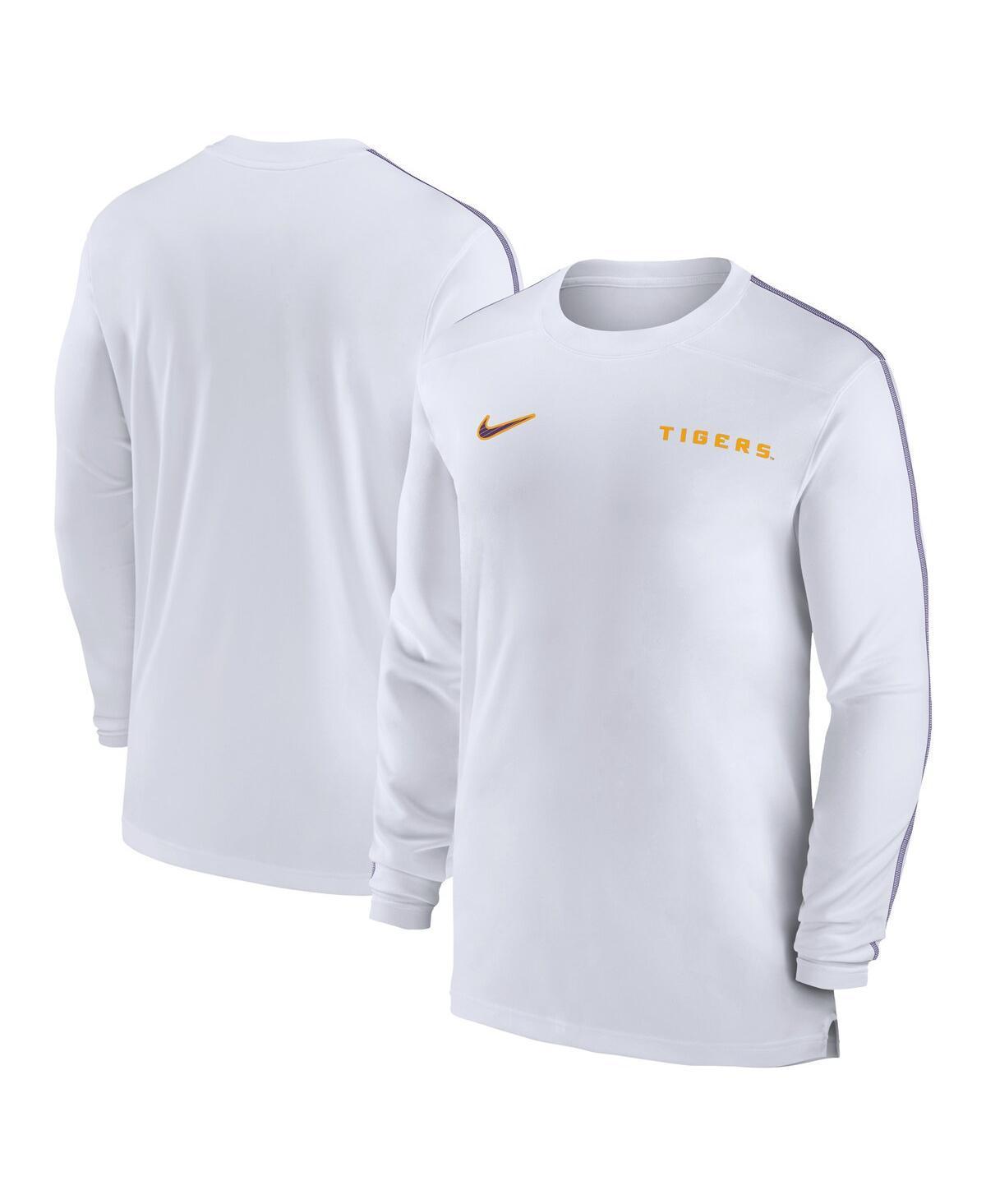 Nike Mens Tennessee Volunteers 2024 Sideline Coach Uv Performance Long Sleeve T-Shirt - Tennessee Orange Product Image