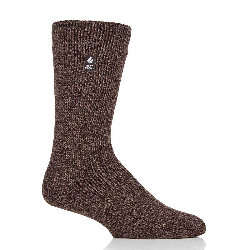 Mens Heat Holders Thermal Twist Crew Socks Product Image