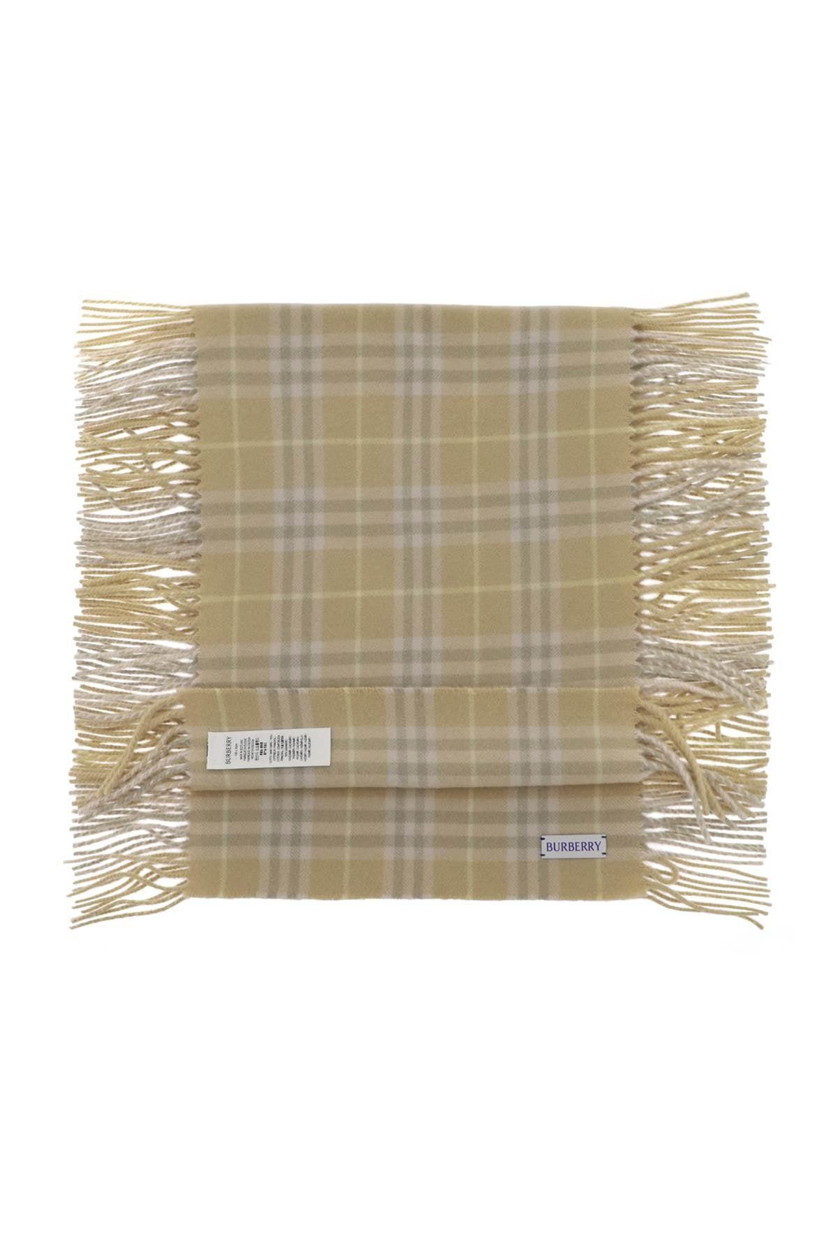 BURBERRY Check Cashmere Scarf In Neutral Product Image