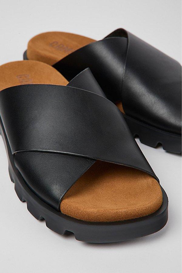 Camper Brutus Crossover Leather Sandal Womens at Urban Outfitters Product Image