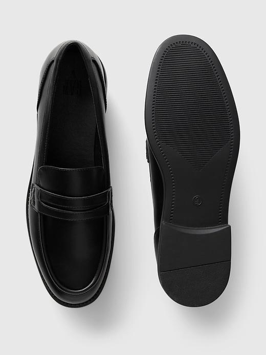 Vegan Leather Loafers Product Image