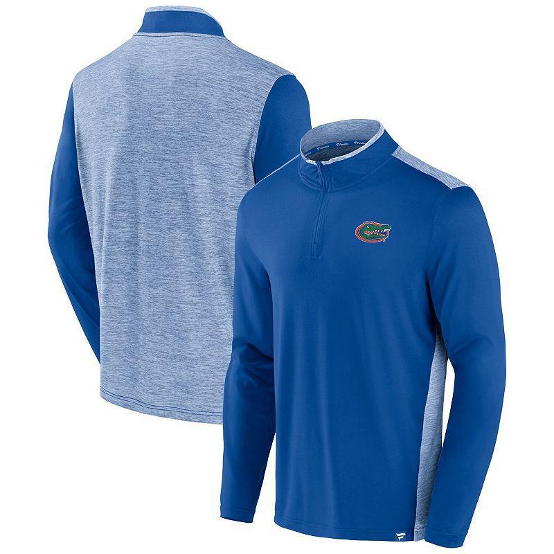 Mens Fanatics Branded Royal Florida Gators Recharged Quarter-Zip Jacket Product Image