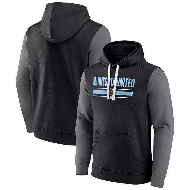 Mens Fanatics Branded Black Minnesota United FC To Victory Pullover Hoodie Product Image