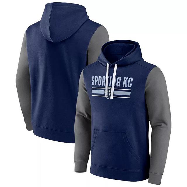 Mens Fanatics Branded Sporting Kansas City To Victory Pullover Hoodie Blue Product Image