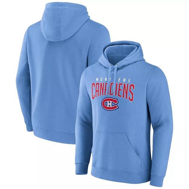 Mens Fanatics Branded Blue Montreal Canadiens Special Edition 2.0 Wordmark Pullover Hoodie Product Image