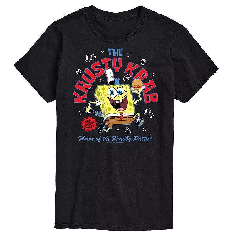 Big & Tall SpongeBob SquarePants Krusty Krab Delivery Graphic Tee, Mens Product Image