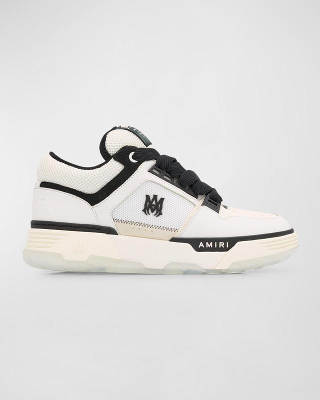 Mens MA-1 Leather & Mesh Low-Top Sneakers Product Image