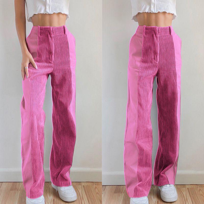 Corduroy Wide Leg Pants Product Image