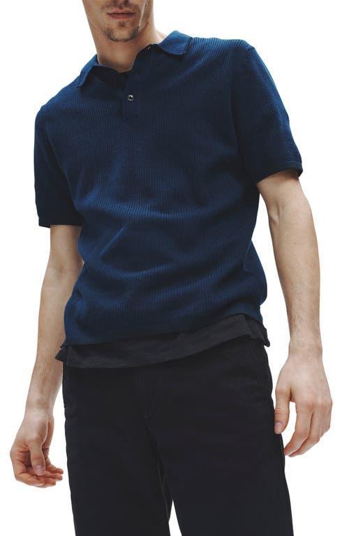 rag & bone Harvey Relaxed Polo Product Image