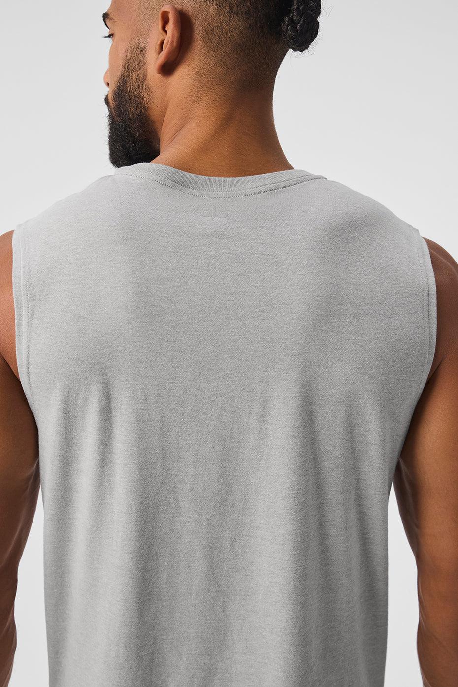 The Triumph Muscle Tank - Athletic Heather Grey Product Image