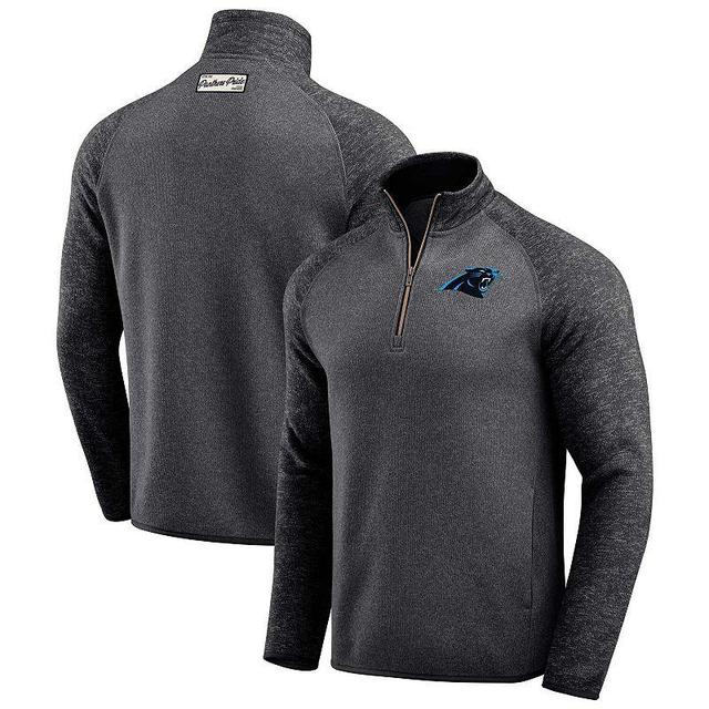 Mens Darius Rucker Collection by Fanatics Carolina Panthers Tonal Quarter-Zip Jacket Product Image