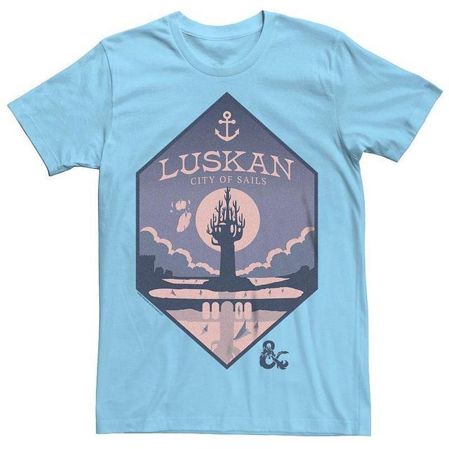 Mens Dungeons & Dragons Luskan City of Sails Graphic Tee Product Image