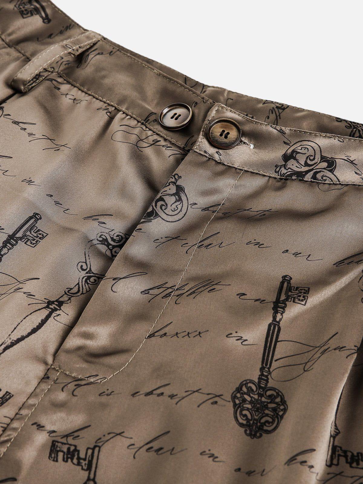 Aelfric Eden Print Silk Shorts Product Image