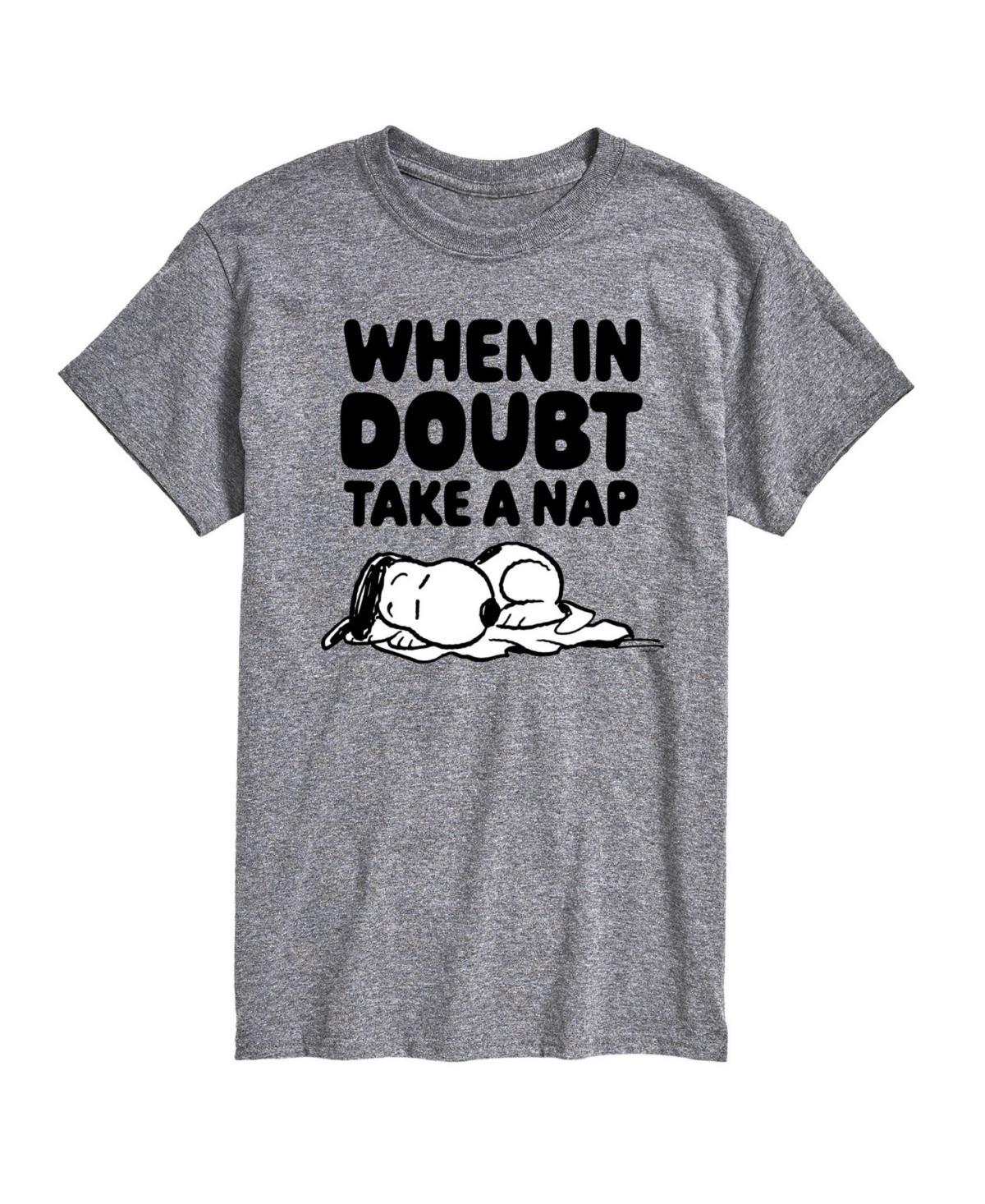 Hybrid Apparel Peanuts Nap Mens Short Sleeve Tee Product Image