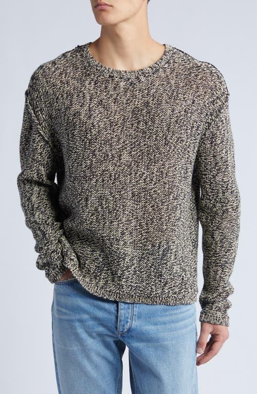 Mens Linen-Blend Marled Sweater Product Image