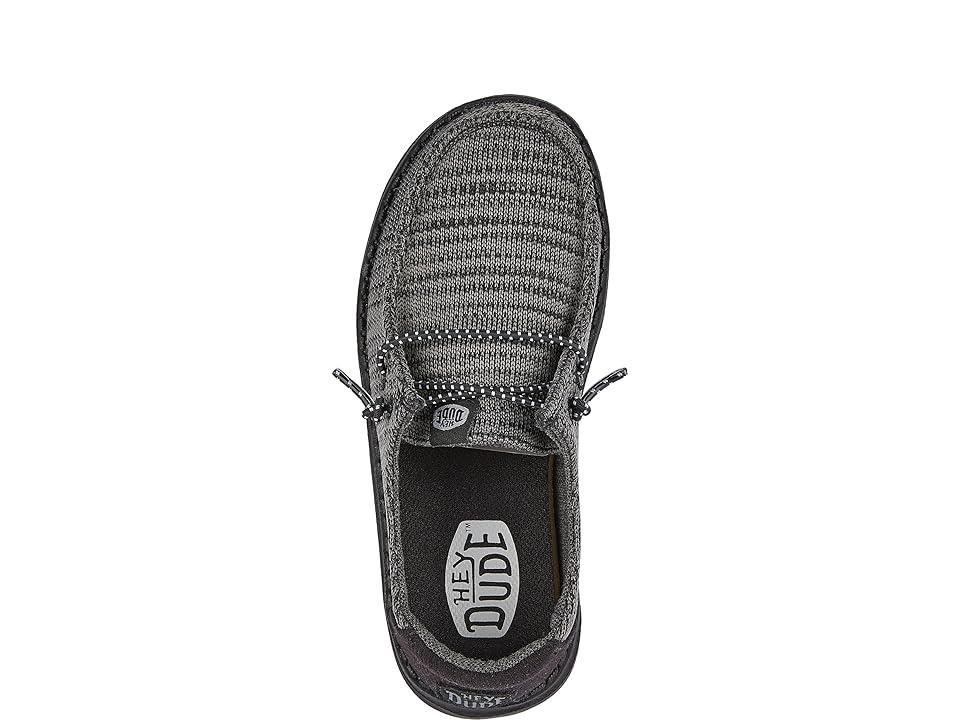 Hey Dude Kids Wendy Sport Mesh (Little Kid/Big Kid) Black) Women's Shoes Product Image