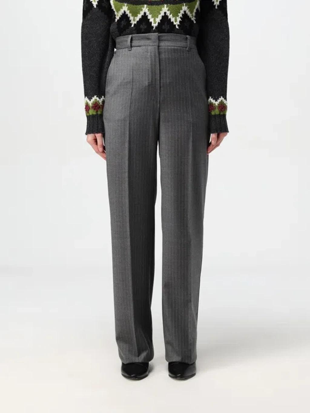 MAX MARA Studio Pants Woman Grey Women In Gray product image