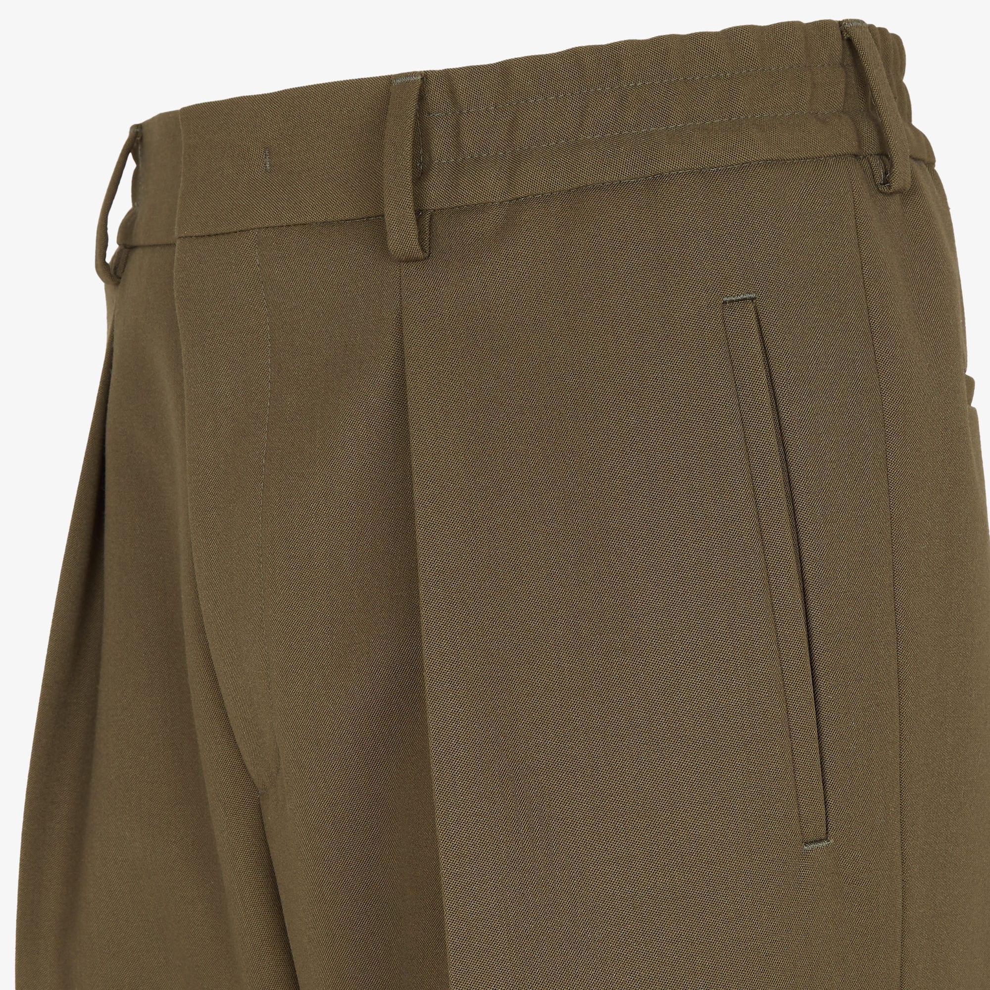 PantsGreen wool pants Product Image