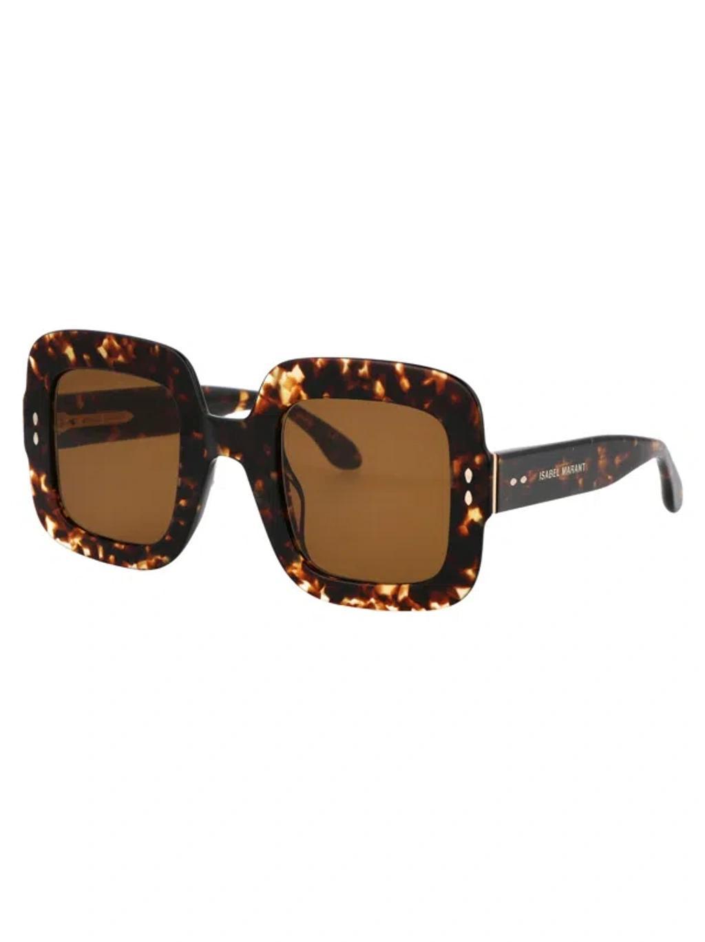 ISABEL MARANT Sunglasses In Brown Product Image