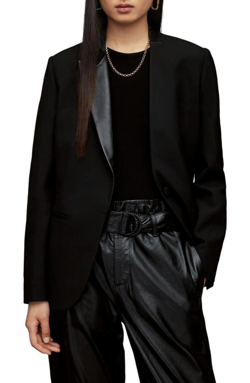 Leigh Lea Blazer In Black Product Image