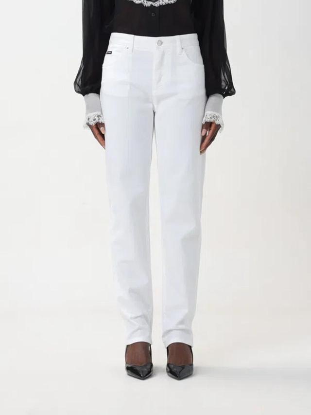 Jeans  Woman Color White Product Image