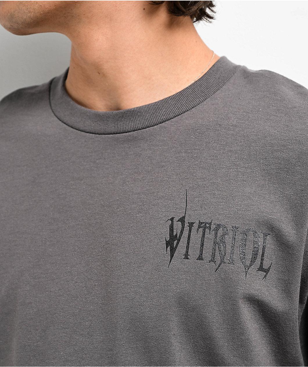 Vitriol Sacrifice Charcoal T-Shirt Product Image