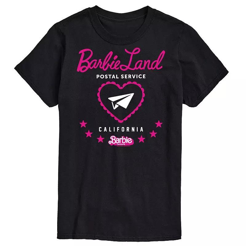 Big & Tall Barbie The Movie Barbie Land California Graphic Tee, Mens Product Image