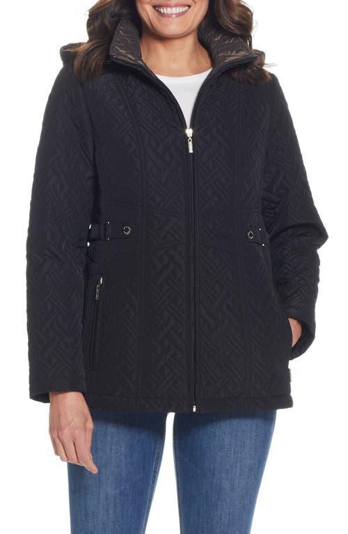 Gallery Quilted Jacket with Removable Hood Product Image