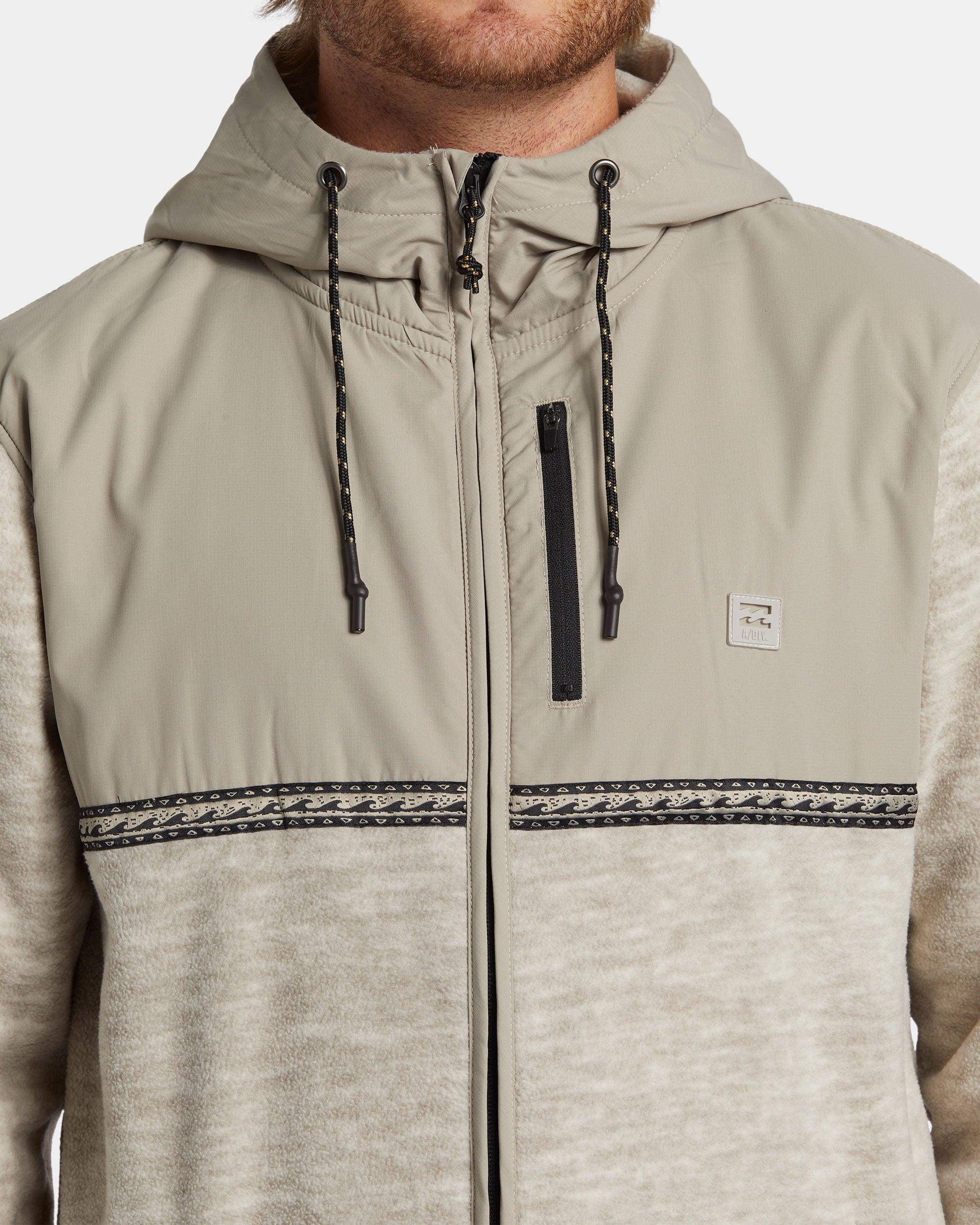 Boundary Lite Zip Hoodie - Oatmeal Heather Male Product Image