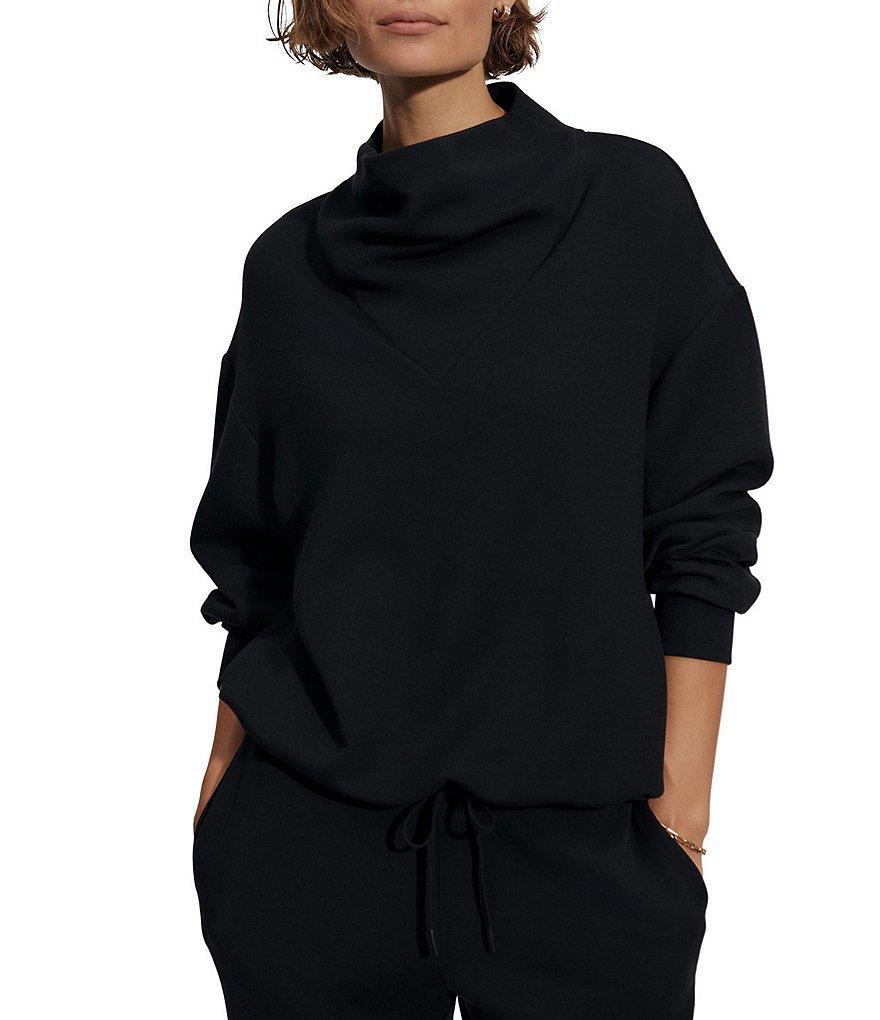 Varley Betsy Sweat Cowl High Neck Shirt Product Image