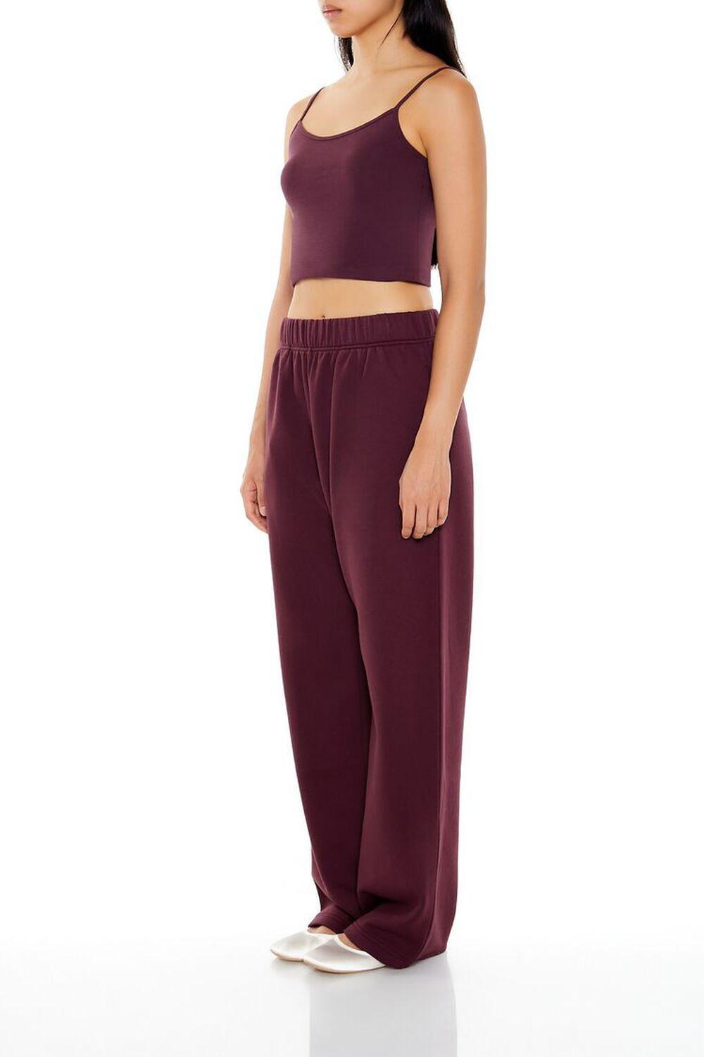 Fleece Straight-Leg Sweatpants | Forever 21 product image