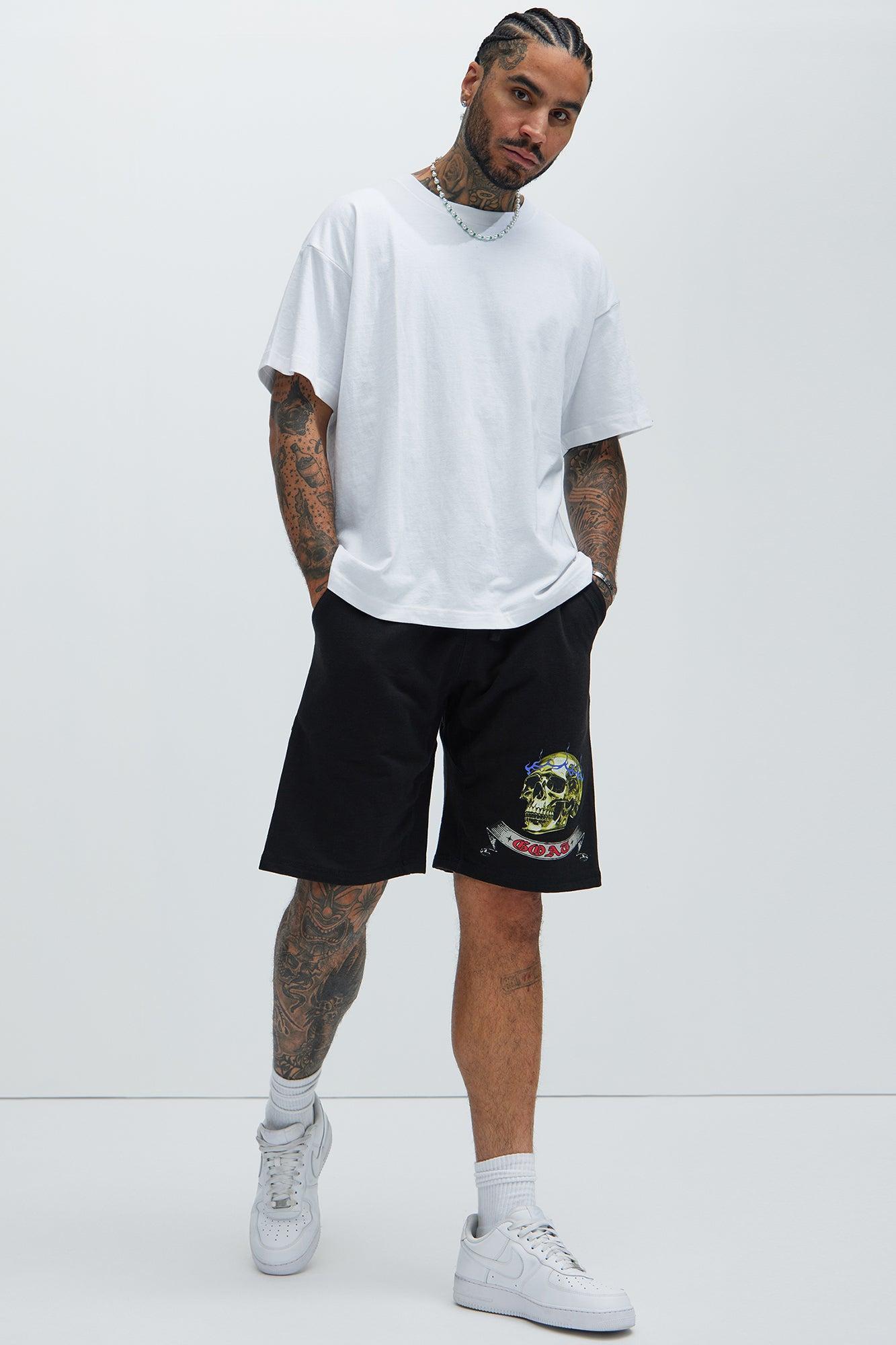 Crown GOAT Sweatshorts - Black Product Image