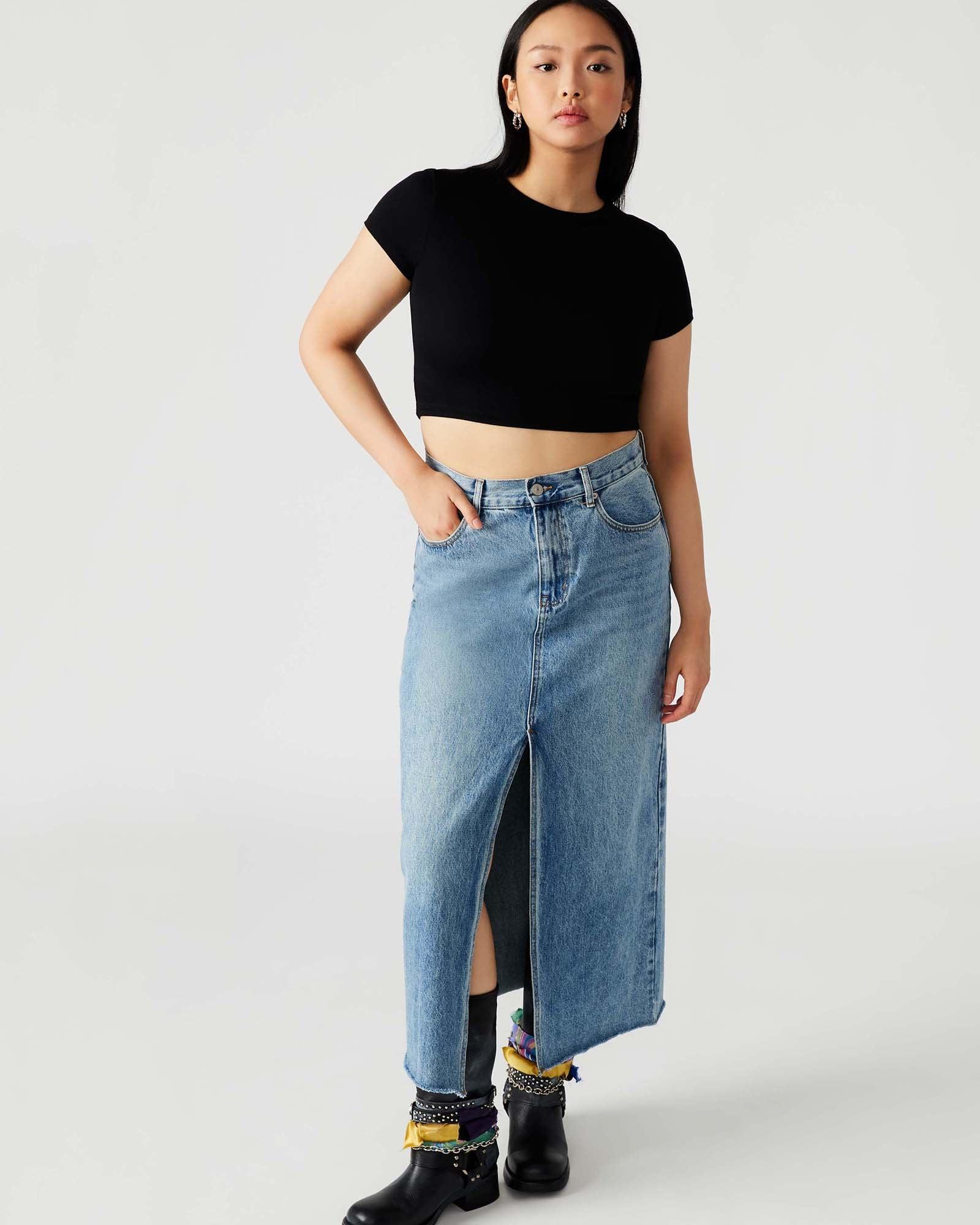 AVANI DENIM SKIRT Female Product Image