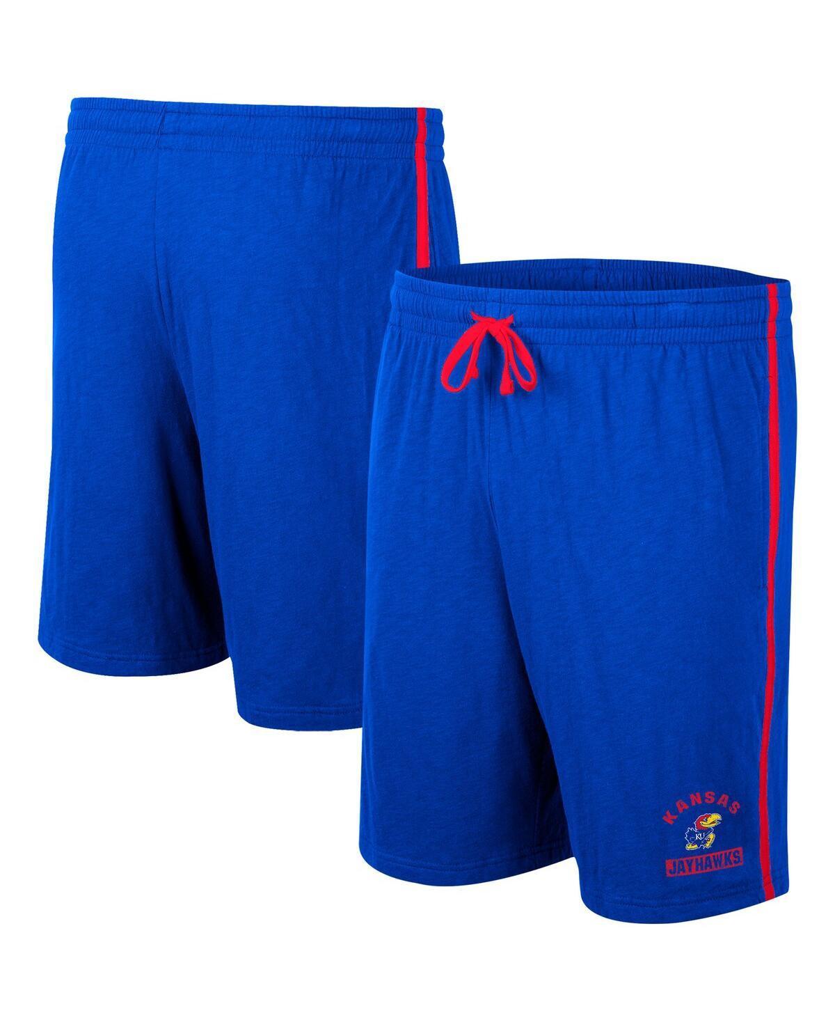 Mens Colosseum Royal Kansas Jayhawks Thunder Slub Shorts Product Image