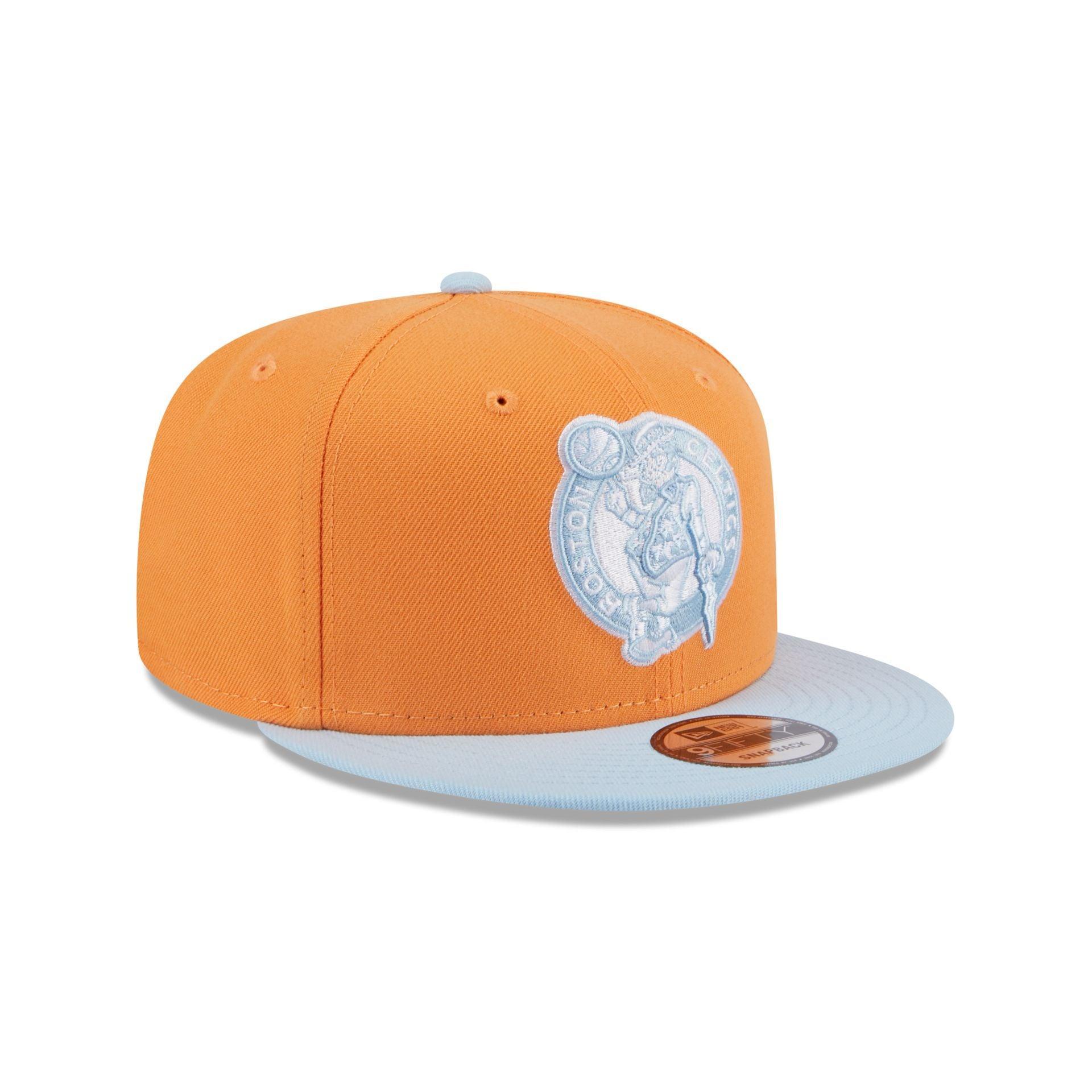 Boston Celtics Color Pack Orange Glaze 9FIFTY Snapback Hat Male Product Image