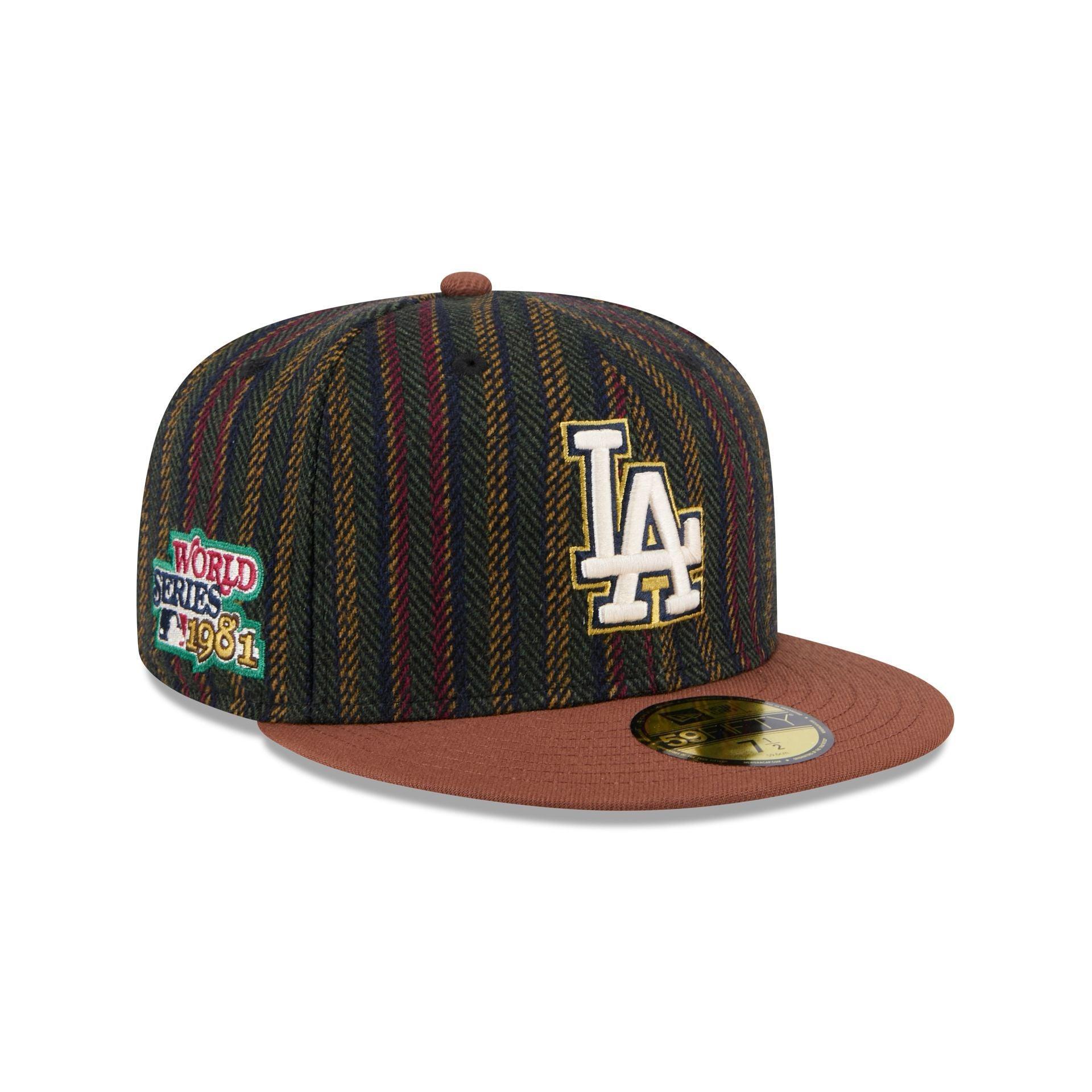 Los Angeles Dodgers Vintage Herringbone 59FIFTY Fitted Hat Male Product Image