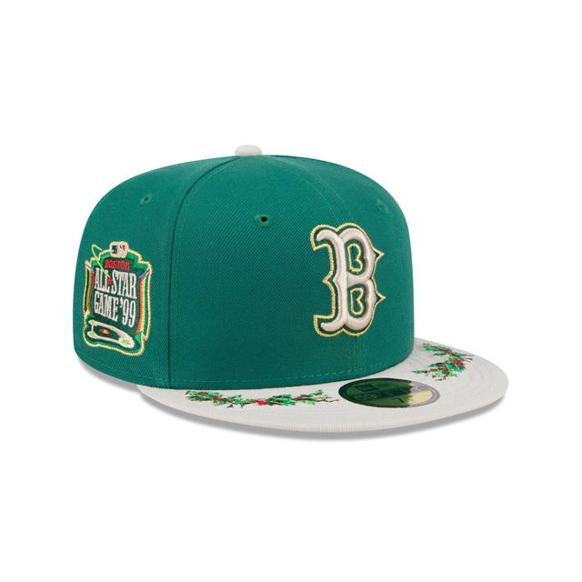 Boston Red Sox Novelty Holly 59FIFTY Fitted Hat Male Product Image